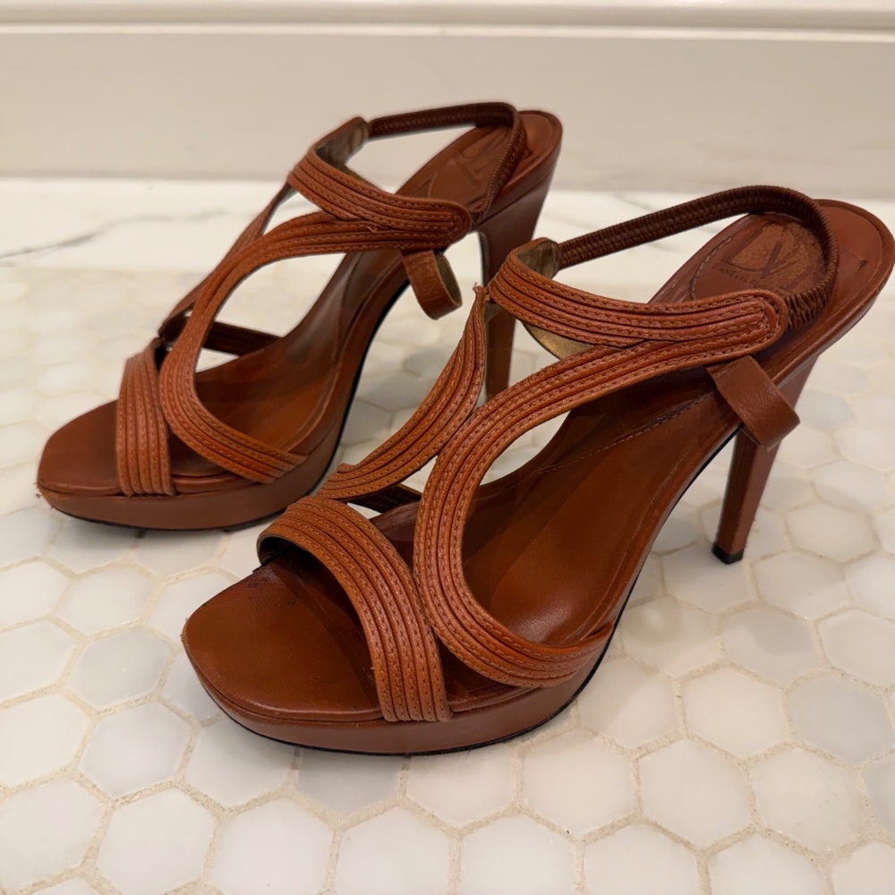 Diane Von Furstenberg Strappy Heels